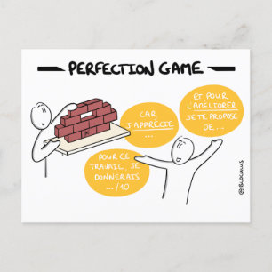 Core Protocol Card: Perfection Game Postcard