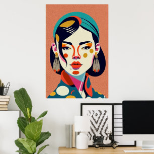 corean girl poster