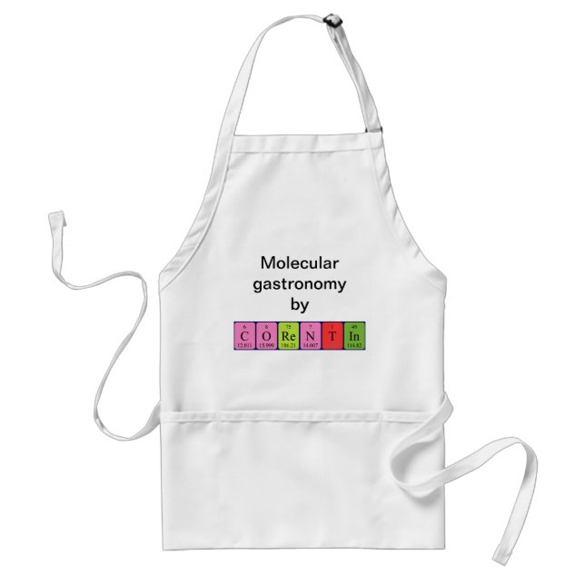 Corentin periodic table name apron (Front)