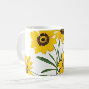 coreopsis(Coreopsis elegans) by Redouté Coffee Mug