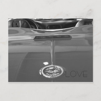 COREVETTE LOVE POSTCARD