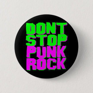 Corey Tiger 1980S Retro Don'T Stop Punk Rock 6 Cm Round Badge