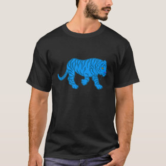 COREY TIGER 80's BLUE PROWL TIGER T-Shirt