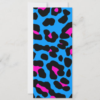 Corey Tiger 80s Leopard Spots (Blue)