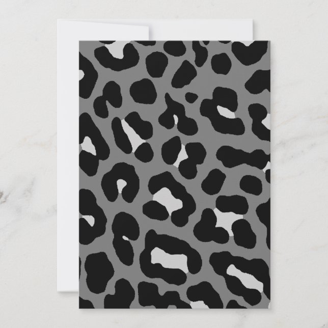 Corey Tiger 80s Leopard Spots (Grey) (Front)