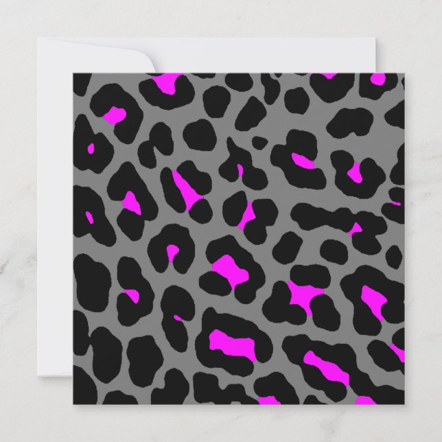 Corey Tiger 80s Leopard Spots (Grey) (Front)