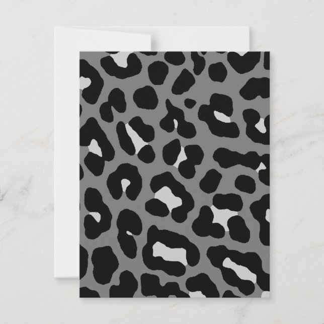 Corey Tiger 80s Leopard Spots (Grey) (Front)