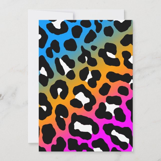 Corey Tiger 80s Leopard Spots (Multicolor) (Front)