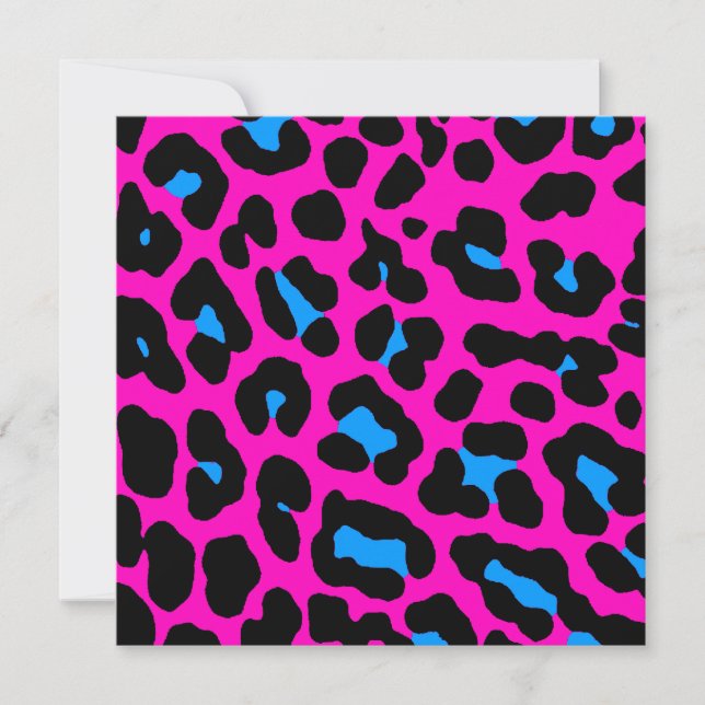 Corey Tiger 80s Leopard Spots (Pink) (Front)