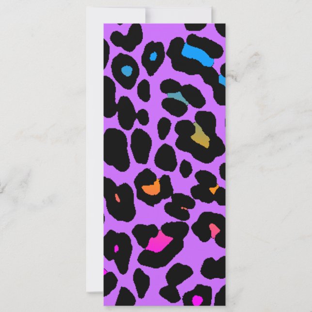 Corey Tiger 80s Leopard Spots (Purple) (Front)