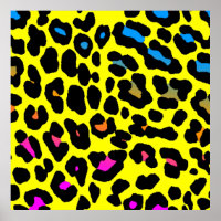 Corey Tiger 80s Leopard Spots (Yellow)
