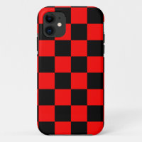Corey Tiger 80s Neon Chequerboard (Red)