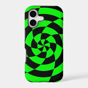 Corey Tiger 80s Neon Op Art (Green)