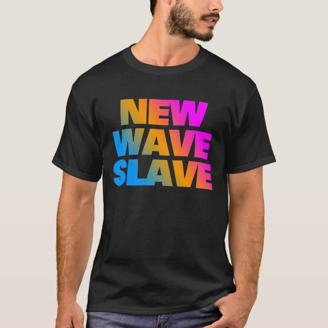 COREY TIGER 80's NEW WAVE SLAVE COLOUR BLEND T-Shirt (Front)