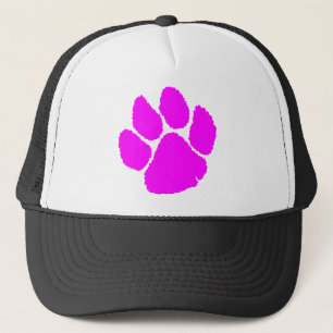 COREY TIGER 80's PINK TIGER CLAW Trucker Hat