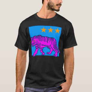 COREY TIGER 80's PINK TIGER STARS T-Shirt