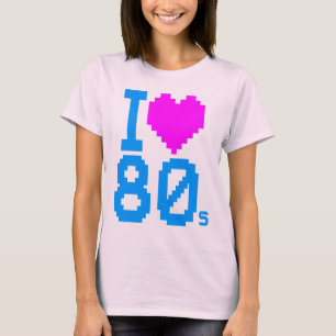 Corey Tiger 80s Retro I Love 80s Shirt