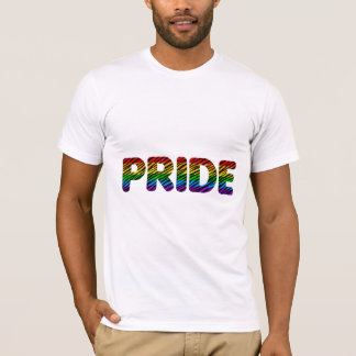 Corey Tiger 80s Retro Pride Rainbow T-Shirt