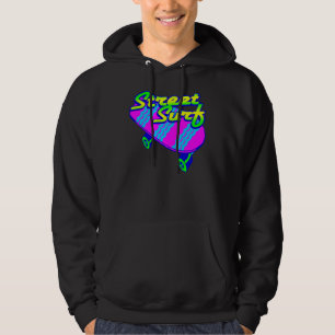Corey Tiger 80s Retro Street Surf Skateboard Hoodie