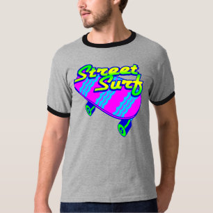 Corey Tiger 80s Retro Street Surf Skateboard T-Shirt