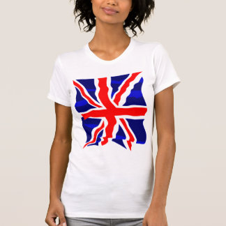 Corey Tiger 80s Retro UK British Flag T-Shirt