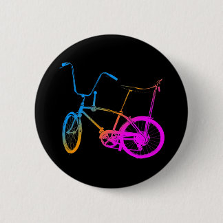 Corey Tiger 80's Retro Vintage Bicycle 6 Cm Round Badge