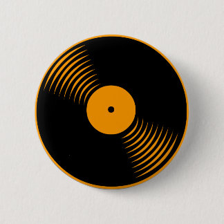 Corey Tiger 80s Retro Vintage Vinyl Record Pin