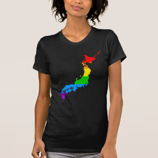 Corey Tiger 80s Style Japan Rainbow T-Shirt