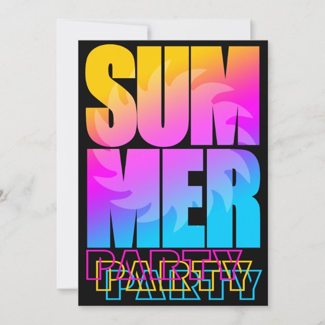 Corey Tiger 80s Summer Sun (Front)