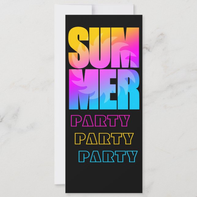 Corey Tiger 80s Summer Sun (Front)