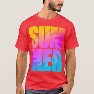 Corey Tiger 80s Summer Sun T-Shirt