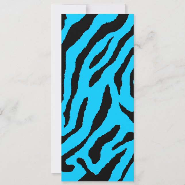 Corey Tiger 80s Tiger Stripes (Blue) (Front)