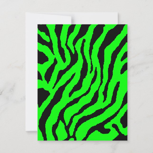 Corey Tiger 80s Tiger Stripes (Green) (Front)