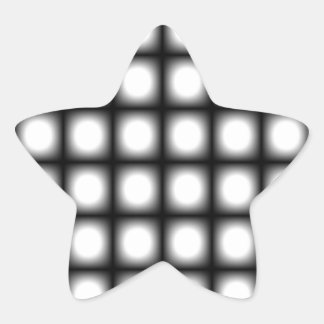 Corey Tiger 80s Vintage Op Art Star Sticker