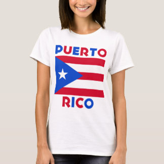 Corey Tiger 80s Vintage Puerto Rico Flag T-Shirt