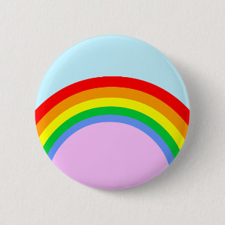 Corey Tiger 80s Vintage Rainbow 6 Cm Round Badge