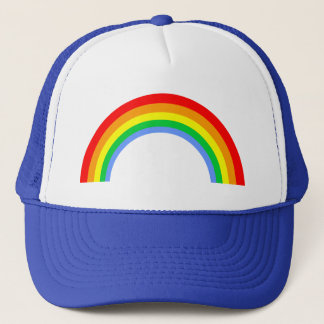 Corey Tiger 80s Vintage Rainbow Trucker Hat