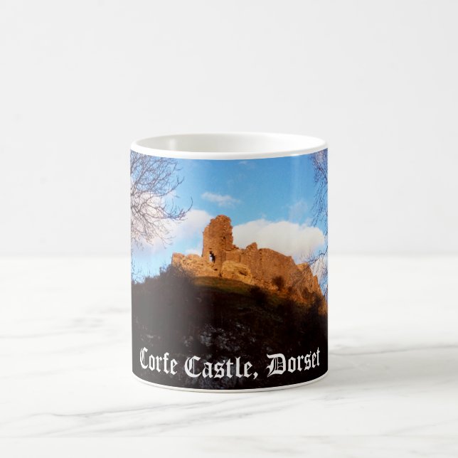 Corfe Castle Coffee Mug (Center)