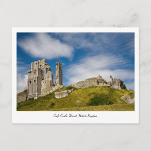Corfe Castle, Dorset, United Kingdom Postcard