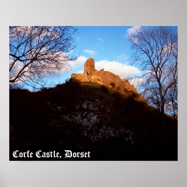 Corfe Castle Poster (Front)