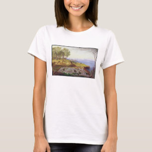 Corfu from Ascension, c.1856-64 (oil on canvas) T-Shirt