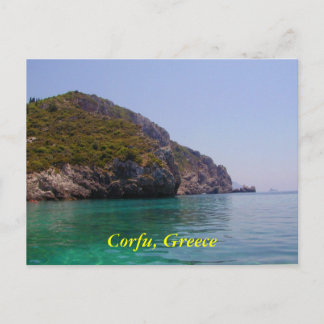 Corfu, Greece Postcard