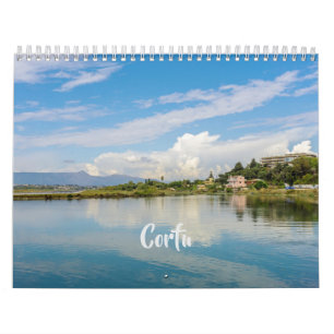 Corfu - views of the island calendar