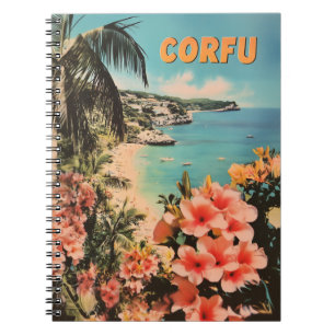 Corfu vintage notebook
