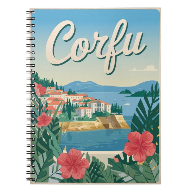 Corfu vintage notebook (Front)