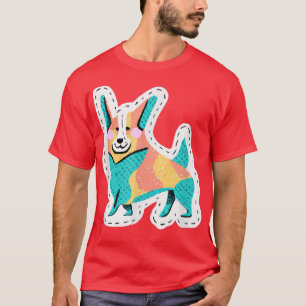 Corgi 80s Dog Owner Pembroke Welsh Corgi Funny 198 T-Shirt