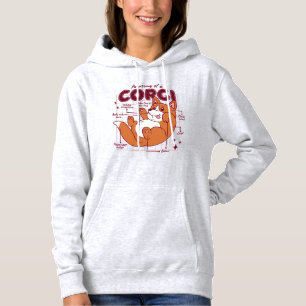 CORGI ANATOMY T-Shirt Hoodie