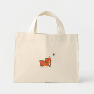 Corgi and Ladybug Bag by Doublefly Design