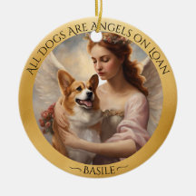 Corgi Angel Personalised Memorial 