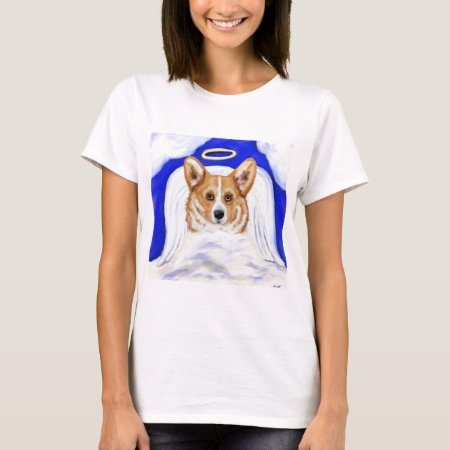 Corgi Angel T-Shirt (Front)